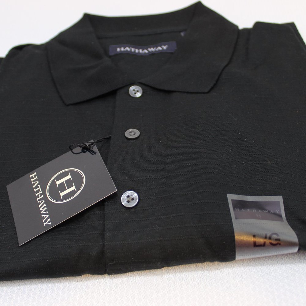 Men's Hathaway Polo Shirt Size Large